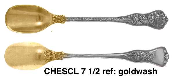 Olympian (Sterling, 1878, No Monograms) Solid Large Cheese Scoop