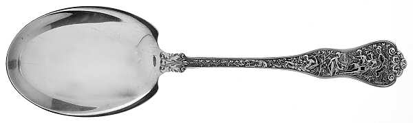 Olympian (Sterling, 1878, No Monograms) Large Solid Berry/Casserole Spoon
