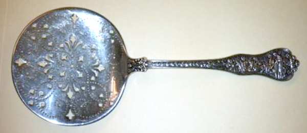 Olympian (Sterling, 1878, No Monograms) Tomato Server, Solid Piece