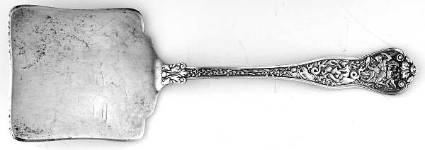 Olympian (Sterling, 1878, No Monograms) Solid Waffle Server