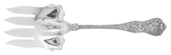 Olympian (Sterling, 1878, No Monograms) Small Solid Fish Serving Fork