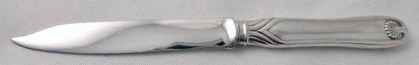 Palm (Sterling, 1871) Hollow Handle Fruit Knife with Sterling Blade