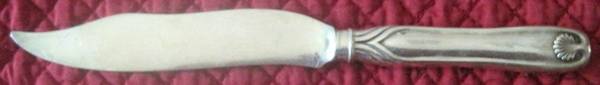 Palm (Sterling, 1871) Individual Hollow Handle Fish Knife-Sterling Blade