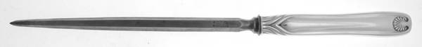 Palm (Sterling, 1871) Large Roast Steel Rod Knife Sharpener