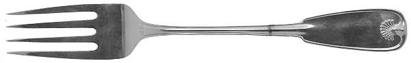 Palm (Sterling, 1871) Solid Serving Fork