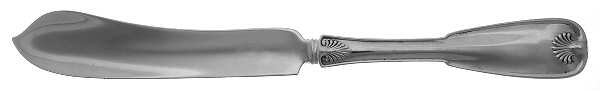 Palm (Sterling, 1871) Individual Solid Fish Knife