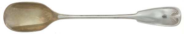 Palm (Sterling, 1871) Solid Large Cheese Scoop