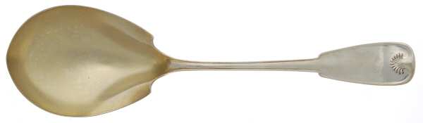 Palm (Sterling, 1871) Solid Salad Serving Spoon