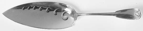 Palm (Sterling, 1871) Large Solid Fish Serving Knife