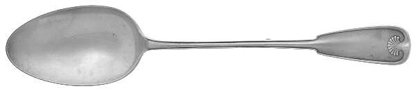 Palm (Sterling, 1871) Gravy Dressing Spoon Small with Buttom