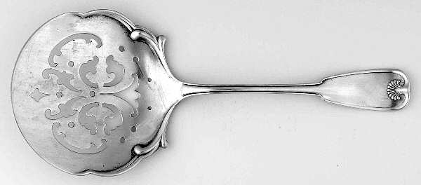 Palm (Sterling, 1871) Tomato Server, Solid Piece