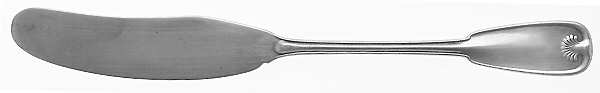 Palm (Sterling, 1871) Flat Handle Butter Spreader
