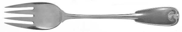 Palm (Sterling, 1871) Individual Solid Fish Fork