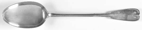 Palm (Sterling, 1871) Gravy Dressing Spoon Solid with Button Large