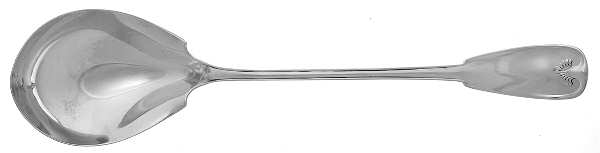 Palm (Sterling, 1871) Oversize Solid Salad Serving Spoon