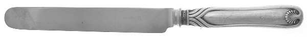 Palm (Sterling, 1871) Blunt Hollow Knife with Bolster