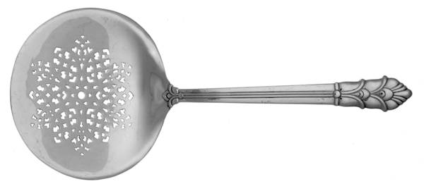 Palmette (Sterling, 1947) Tomato Server, Solid Piece