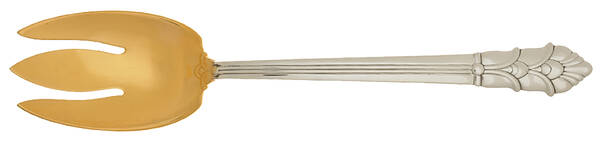Palmette (Sterling, 1947) Solid Salad Serving Fork