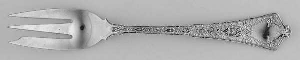 Persian (Sterling, 1872) Oyster Fork (Variant)