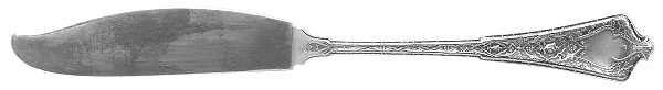 Persian (Sterling, 1872) Flat Handle Master Butter Knife