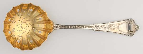 Persian (Sterling, 1872) Large Oversize Sugar Sifter