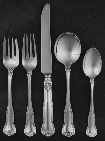 Provence (Sterling, 1961, No Monograms) 5 Piece Place Size Setting
