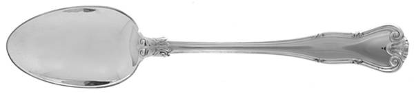 Provence (Sterling, 1961, No Monograms) Dessert/Oval Soup Spoon