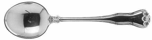 Provence (Sterling, 1961, No Monograms) Round Bowl Soup Spoon (Cream Soup)