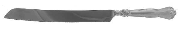 Provence (Sterling, 1961, No Monograms) Cake Knife with Stainless Blade