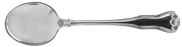 Provence (Sterling, 1961, No Monograms) Round Bowl Soup Spoon (Gumbo)