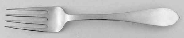 Queen Anne (Sterling, 1870) Solid Serving Fork