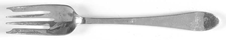Queen Anne (Sterling, 1870) Individual Salad Fork