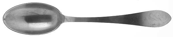 Queen Anne (Sterling, 1870) Tablespoon (Serving Spoon)