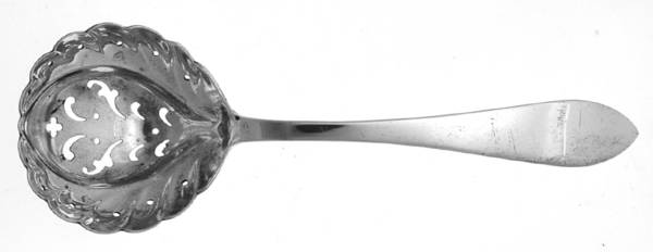 Queen Anne (Sterling, 1870) Large Sugar Sifter