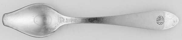Queen Anne (Sterling, 1870) Fruit/Orange Spoon