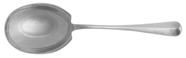 Rat Tail (Sterling, 1958) Solid Smooth Berry/Casserole Spoon