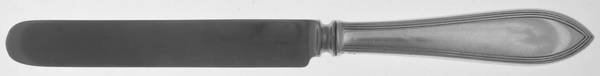 Reeded Edge (Sterling, 1937, No Monograms) Youth/Tea Knife with Stainless Blade