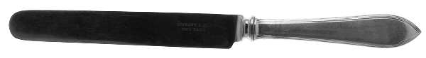 Reeded Edge (Sterling, 1937, No Monograms) Blunt Hollow Knife with Bolster