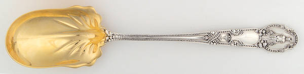 Renaissance (Sterling, 1905) Oversize Solid Salad Serving Spoon