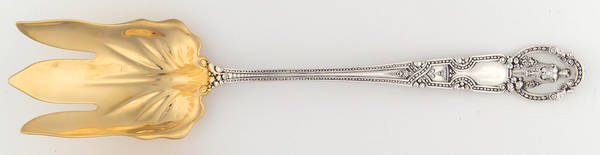 Renaissance (Sterling, 1905) Oversize Solid Salad Servng Fork