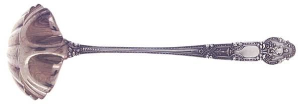 Renaissance (Sterling, 1905) Gravy Ladle with Hemispherical Bowl