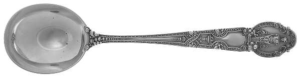 Renaissance (Sterling, 1905) Round Bowl Soup Spoon (Gumbo)