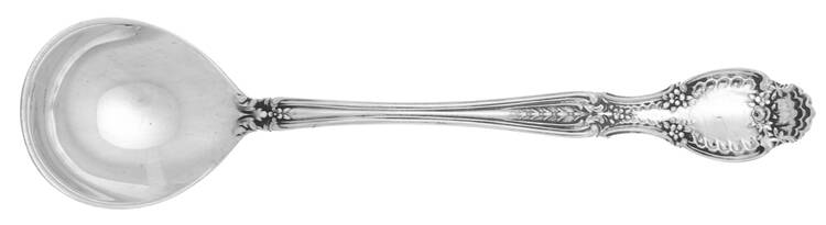 Richelieu (Sterling, 1892, No Monograms) Large Chocolate Spoon