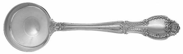 Richelieu (Sterling, 1892, No Monograms) Round Bowl Soup Spoon (Bouillon)