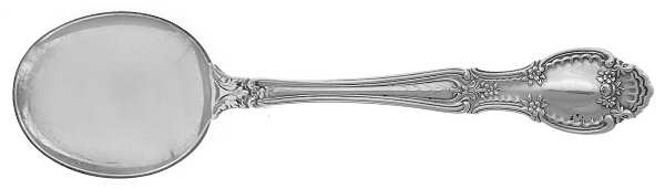 Richelieu (Sterling, 1892, No Monograms) Round Bowl Soup Spoon (Cream Soup)