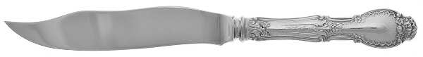 Richelieu (Sterling, 1892, No Monograms) Individual Fish Knife with Stainless Blade