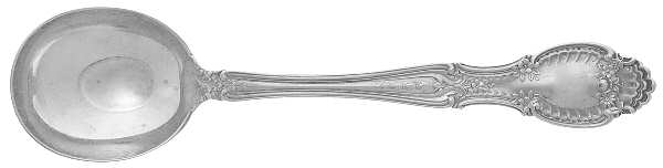 Richelieu (Sterling, 1892, No Monograms) Round Bowl Soup Spoon (Gumbo)