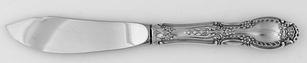 Richelieu (Sterling, 1892, No Monograms) Hollow Handle Master Butter Knife