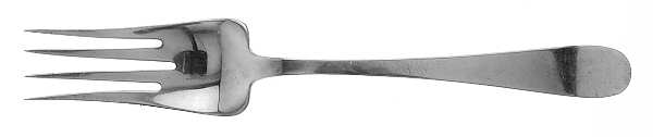 Salem (Sterling, 1956) Medium Solid Cold Meat Serving Fork