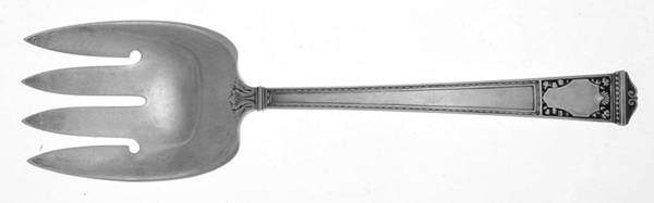 San Lorenzo (Sterling, 1916) Large Solid Fish Serving Fork